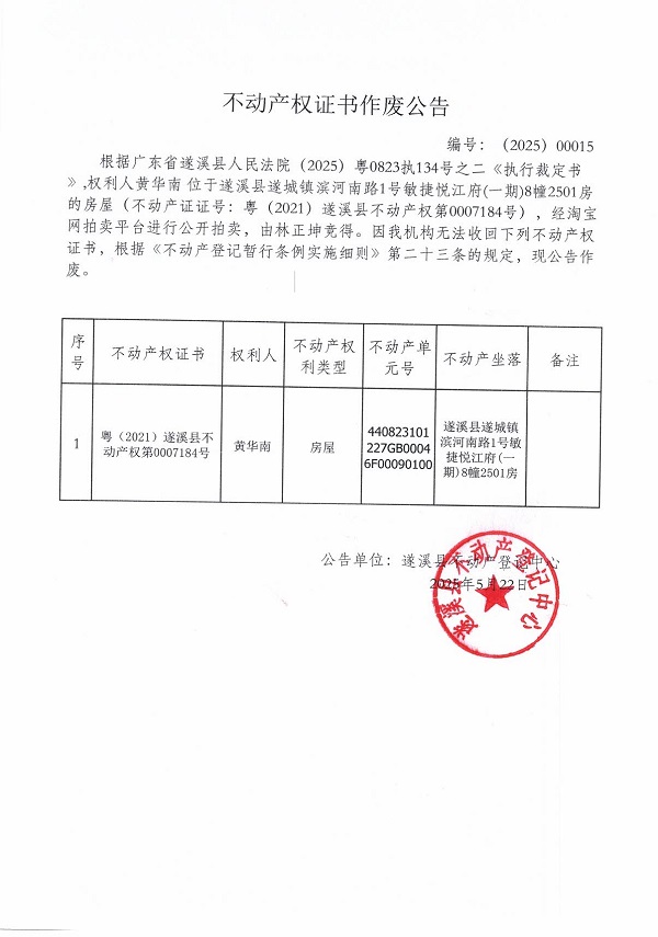 0522不動產(chǎn)權(quán)證書作廢公告（黃華南）.jpg