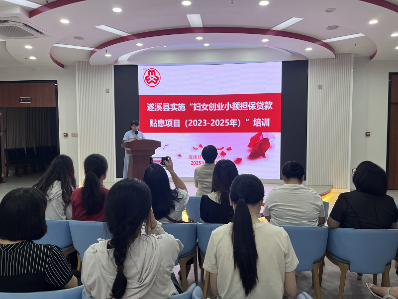 遂溪縣婦聯(lián)召開2025年婦女創(chuàng)業(yè)小額擔保貸款工作部署會