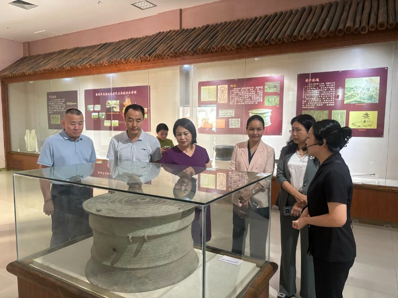 李廣麗副主席率隊(duì)開(kāi)展助推全市博物館(展館)提質(zhì)建設(shè)專(zhuān)題民主監(jiān)督